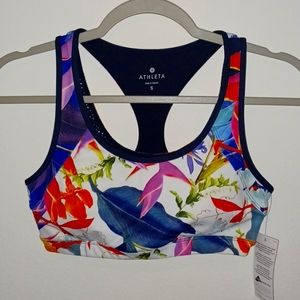 NWT Athleta Tropical Triple Dare Sports Bra | Small